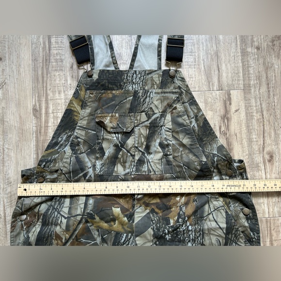 Mens camo Camouflage Overalls hunter hunting outdoorsy nature realtree cotton - Picture 5 of 8